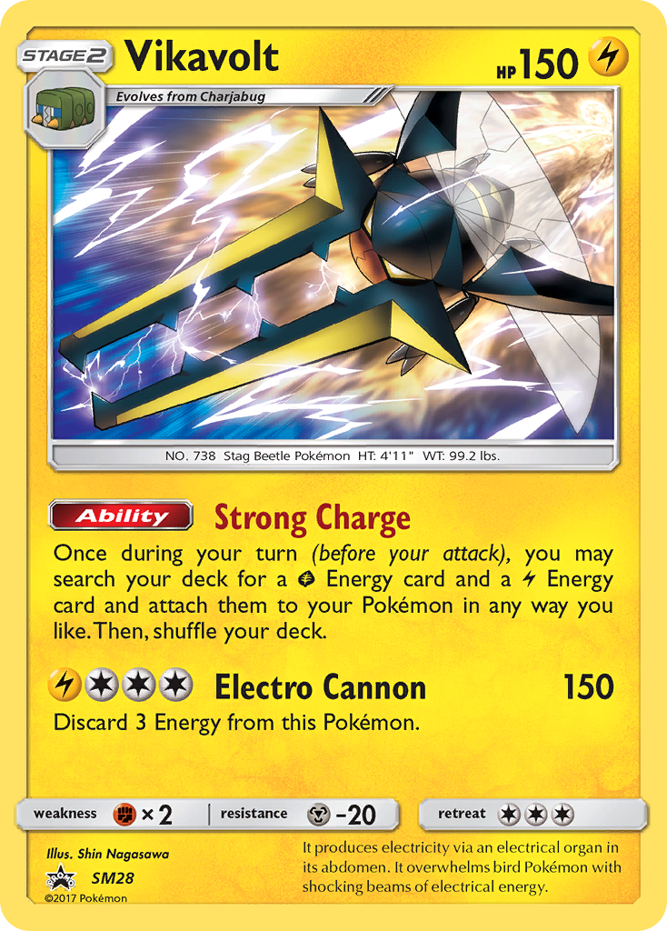 Vikavolt (SM28) [Sun & Moon: Black Star Promos] | Good Games Modbury