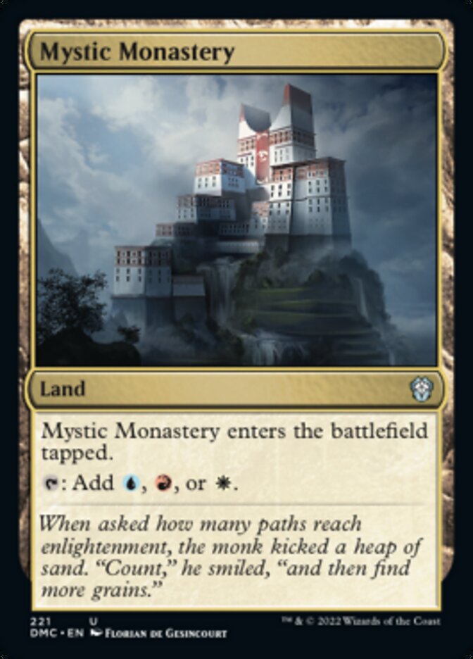 Mystic Monastery [Dominaria United Commander] | Good Games Modbury