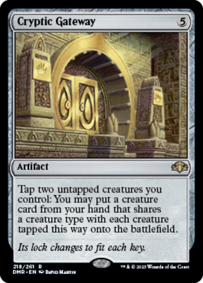 Cryptic Gateway [Dominaria Remastered] | Good Games Modbury