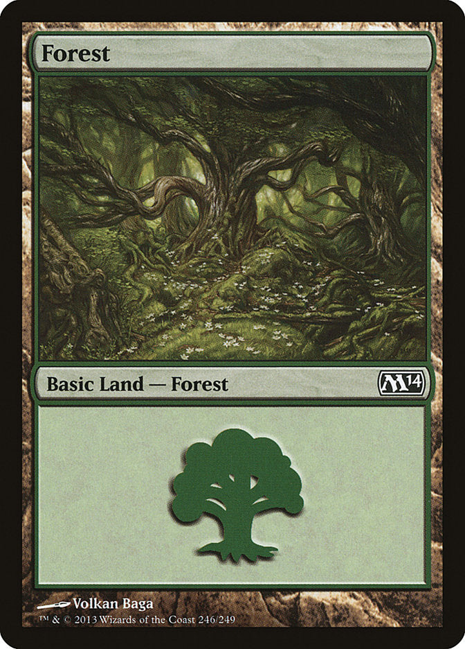 Forest (246) [Magic 2014] | Good Games Modbury