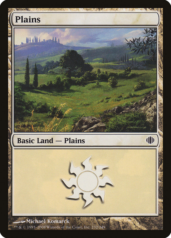 Plains (232) [Shards of Alara] | Good Games Modbury