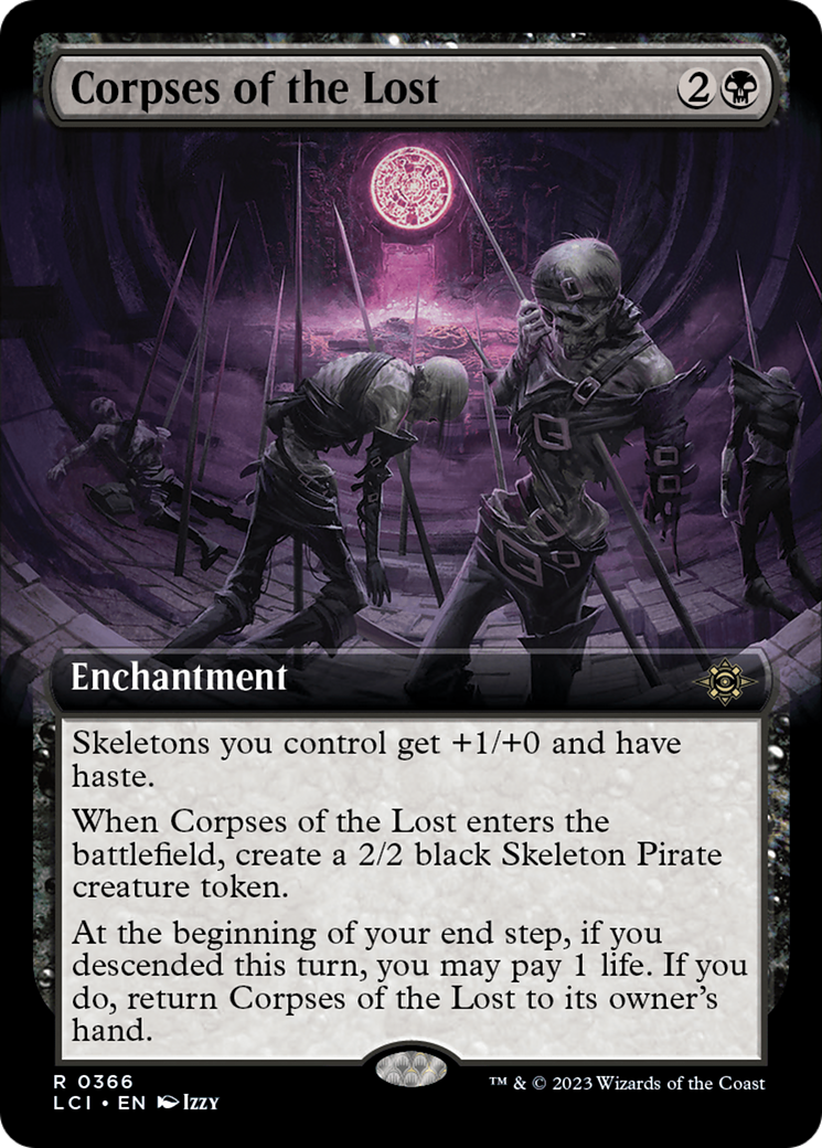 Corpses of the Lost (Extended Art) [The Lost Caverns of Ixalan] | Good Games Modbury