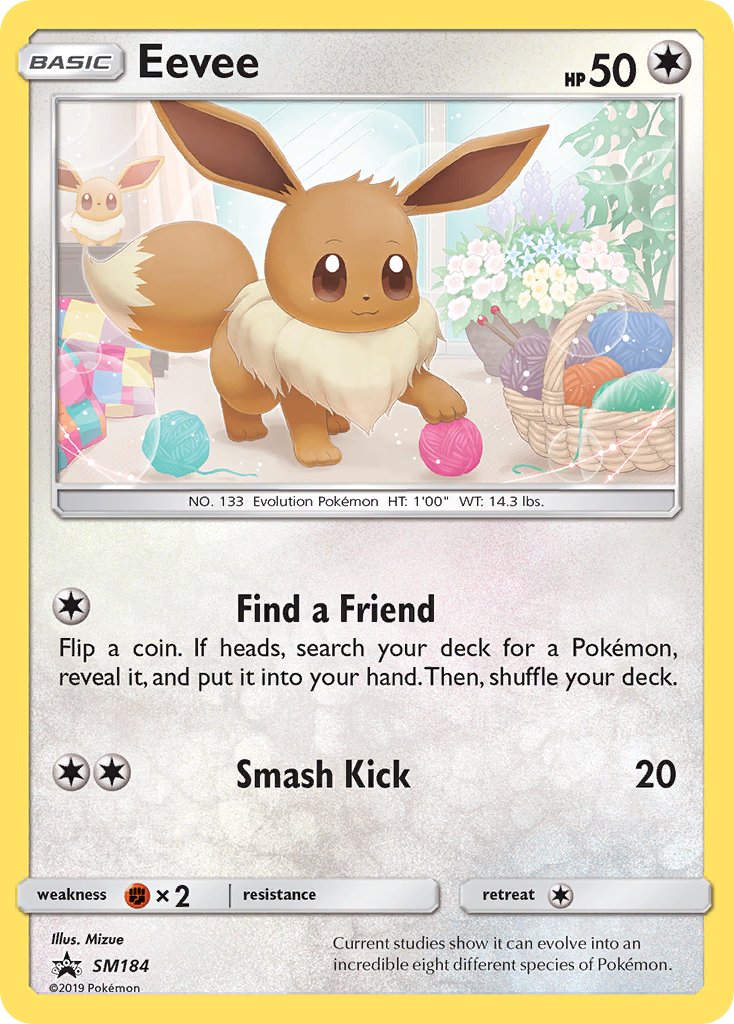 Eevee (SM184) [Sun & Moon: Black Star Promos] | Good Games Modbury