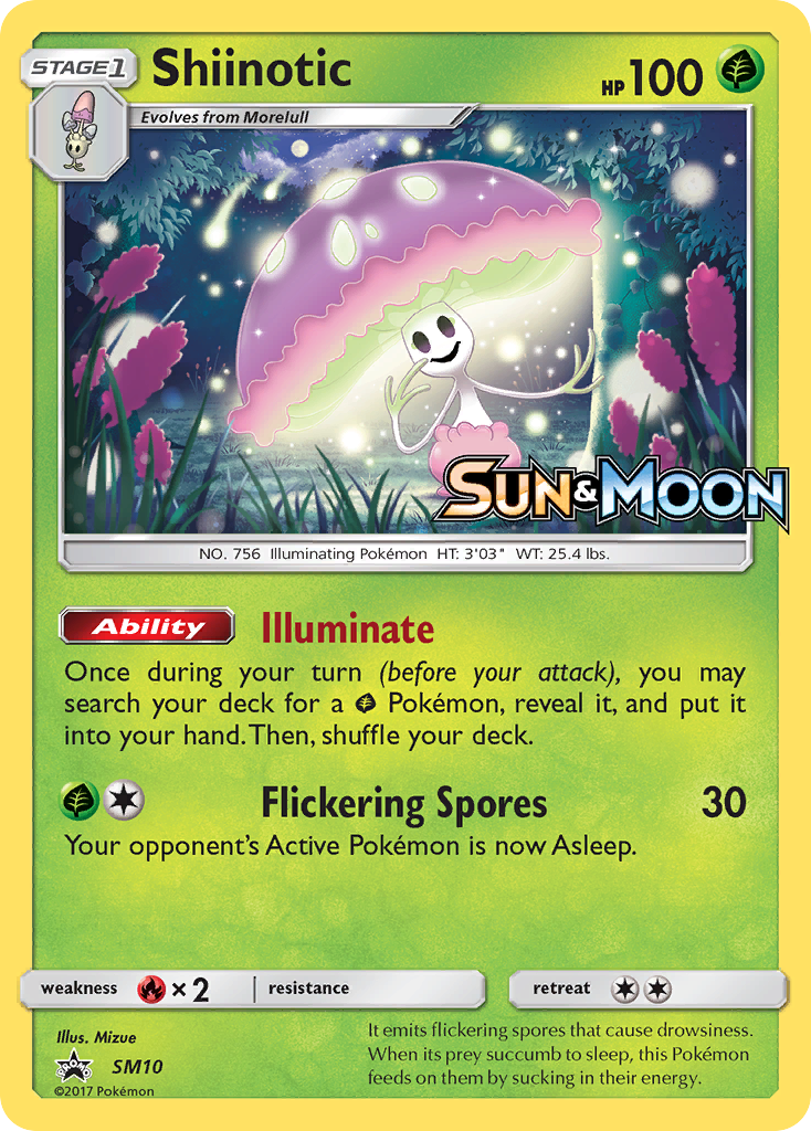 Shiinotic (SM10) [Sun & Moon: Black Star Promos] | Good Games Modbury