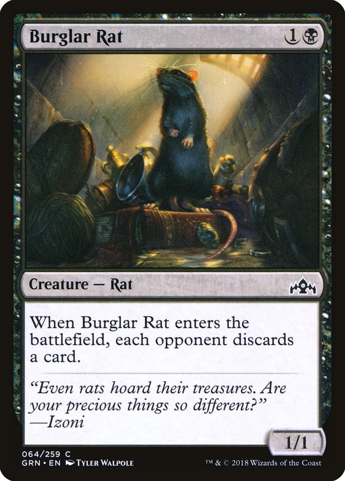 Burglar Rat [Guilds of Ravnica] | Good Games Modbury