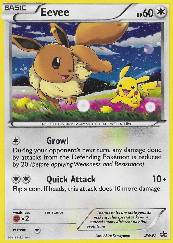 Eevee (BW97) [Black & White: Black Star Promos] | Good Games Modbury