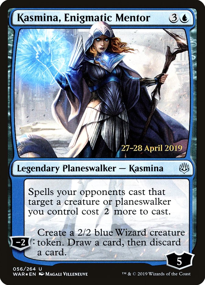 Kasmina, Enigmatic Mentor [War of the Spark Prerelease Promos] | Good Games Modbury