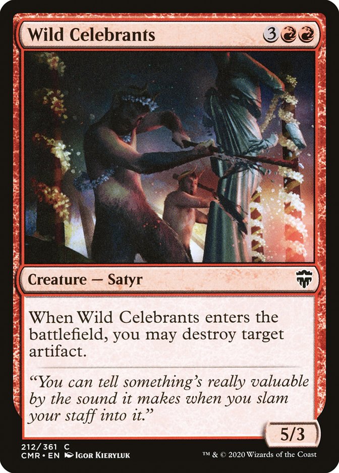 Wild Celebrants [Commander Legends] | Good Games Modbury