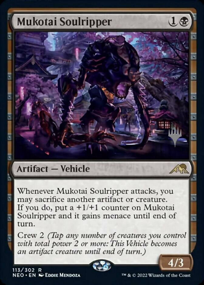 Mukotai Soulripper (Promo Pack) [Kamigawa: Neon Dynasty Promos] | Good Games Modbury