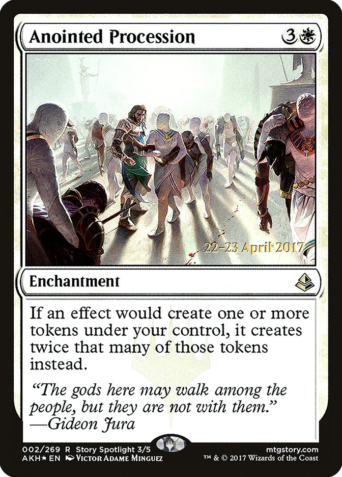 Anointed Procession [Amonkhet Prerelease Promos] | Good Games Modbury