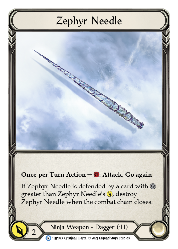 Zephyr Needle (Left) [1HP093] (History Pack 1) | Good Games Modbury