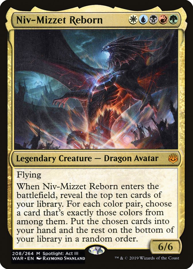 Niv-Mizzet Reborn [War of the Spark] | Good Games Modbury