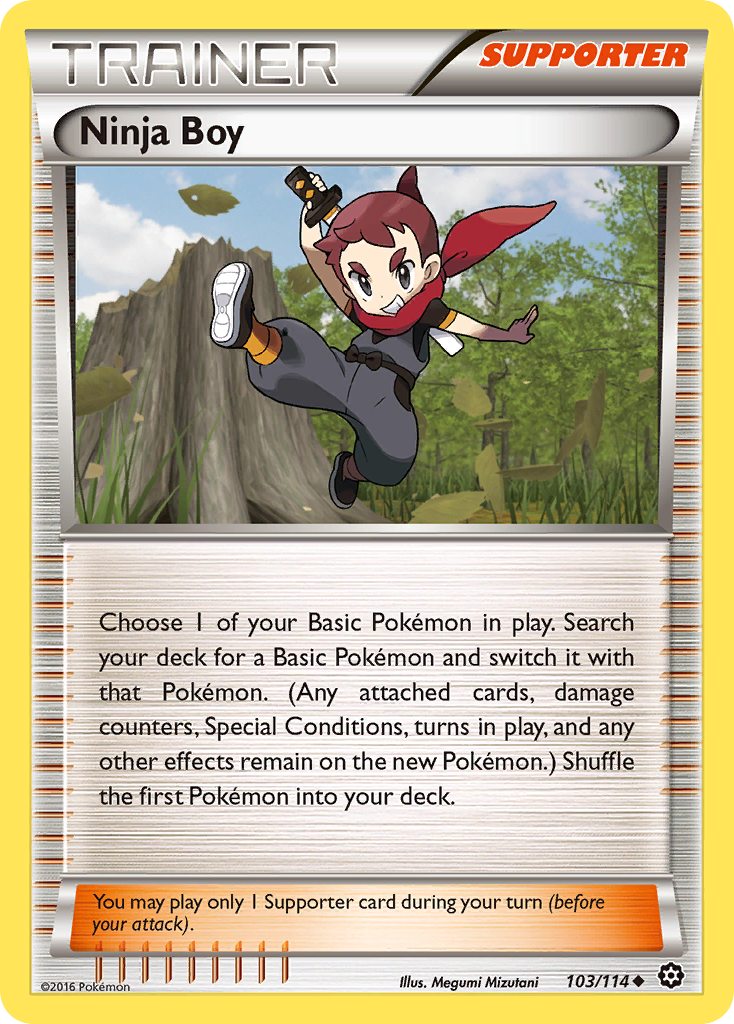 Ninja Boy (103/114) [XY: Steam Siege] | Good Games Modbury