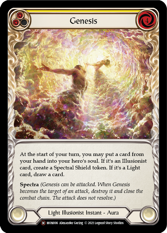 Genesis [U-MON006-RF] (Monarch Unlimited)  Unlimited Rainbow Foil | Good Games Modbury