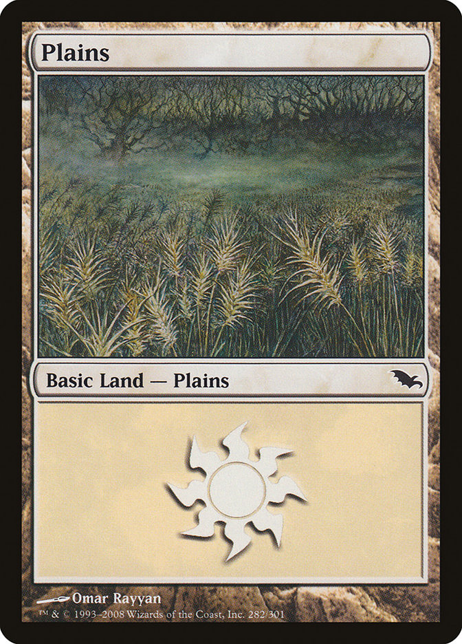 Plains (282) [Shadowmoor] | Good Games Modbury