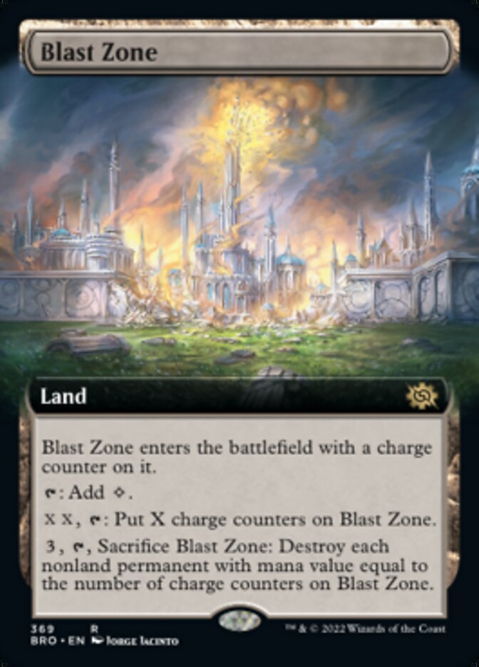 Blast Zone (Extended Art) [The Brothers' War] | Good Games Modbury