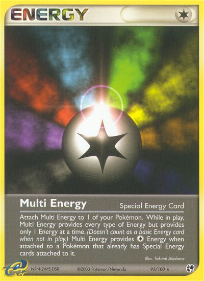 Multi Energy (93/100) [EX: Sandstorm] | Good Games Modbury