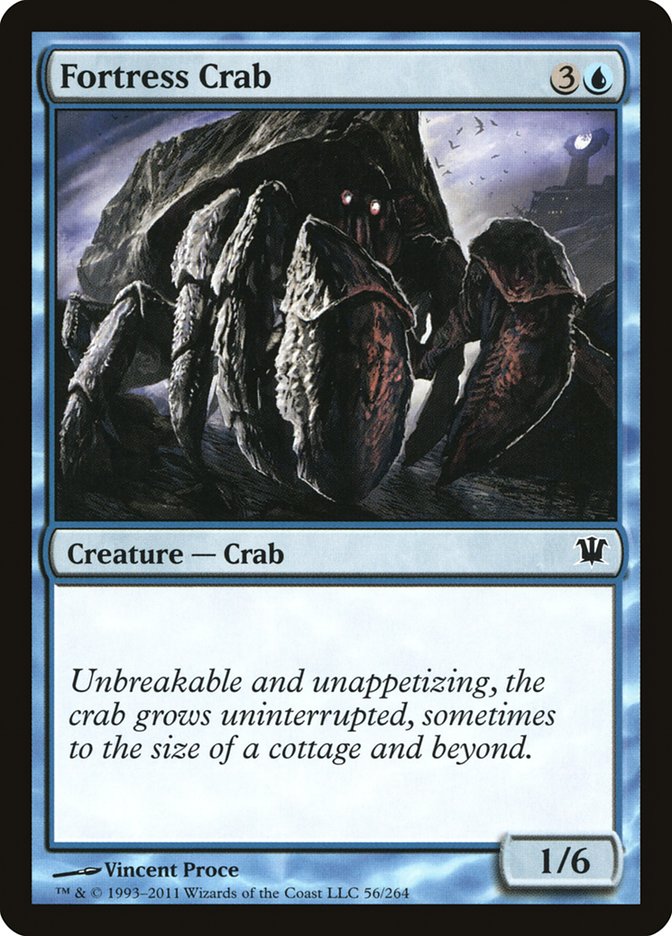 Fortress Crab [Innistrad] | Good Games Modbury