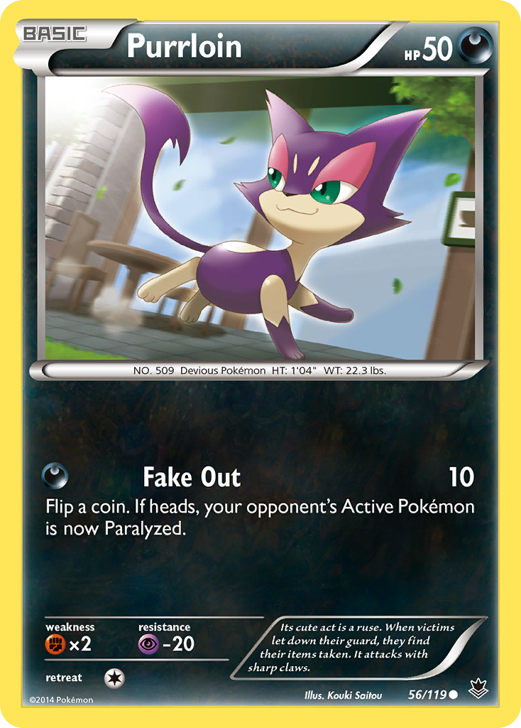 Purrloin (56/119) [XY: Phantom Forces] | Good Games Modbury