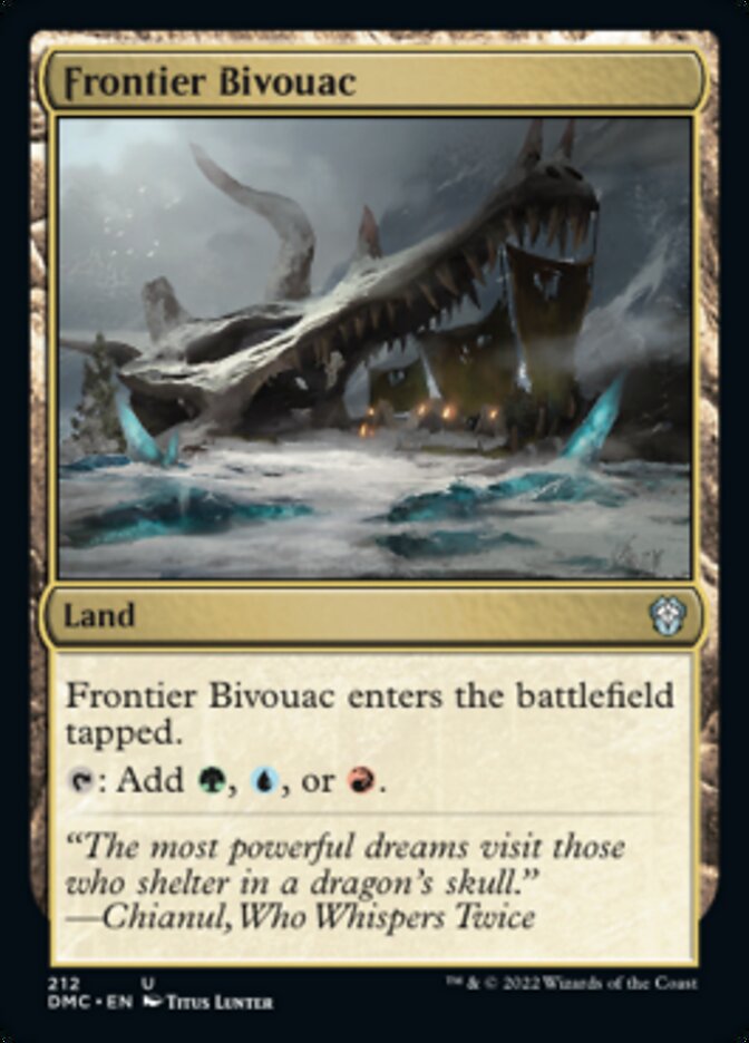 Frontier Bivouac [Dominaria United Commander] | Good Games Modbury