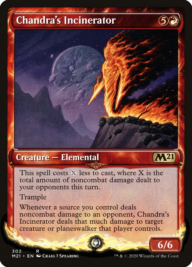 Chandra's Incinerator (Showcase) [Core Set 2021] | Good Games Modbury