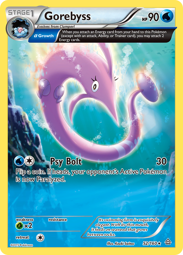 Gorebyss (52/160) [XY: Primal Clash] | Good Games Modbury