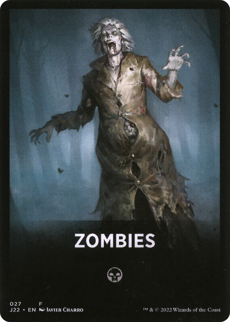 Zombies Theme Card [Jumpstart 2022 Front Cards] | Good Games Modbury
