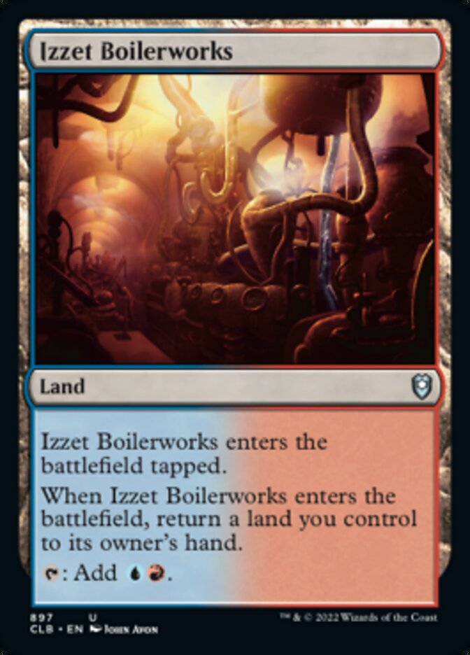 Izzet Boilerworks [Commander Legends: Battle for Baldur's Gate] | Good Games Modbury