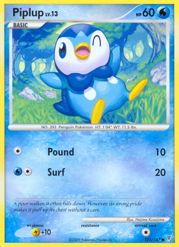 Piplup (121/147) [Platinum: Supreme Victors] | Good Games Modbury