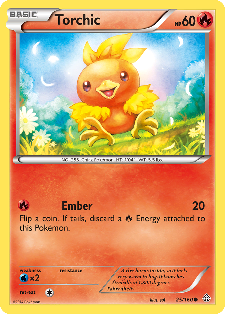 Torchic (25/160) [XY: Primal Clash] | Good Games Modbury