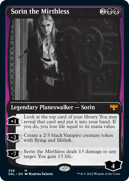 Sorin the Mirthless [Innistrad: Double Feature] | Good Games Modbury