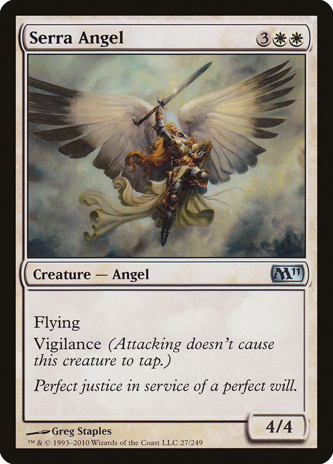 Serra Angel [Magic 2011] | Good Games Modbury