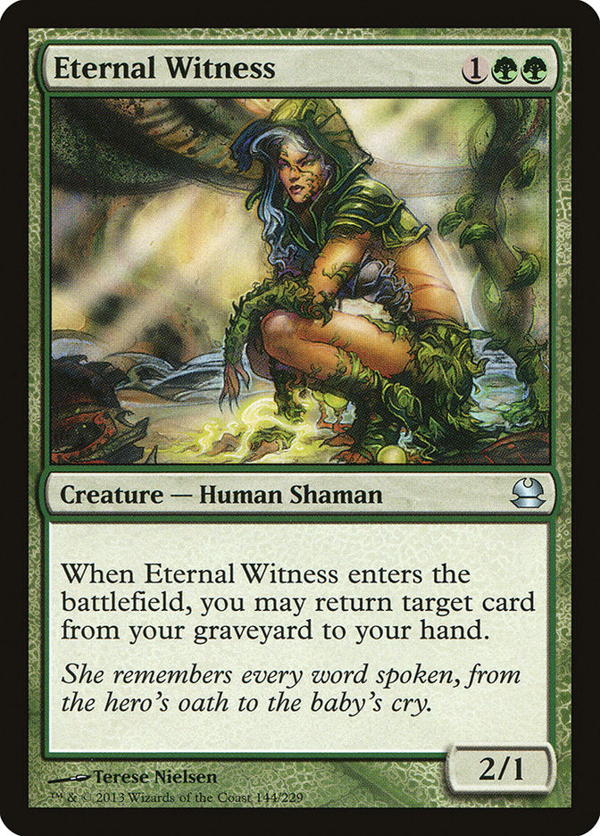 Eternal Witness [Modern Masters] | Good Games Modbury