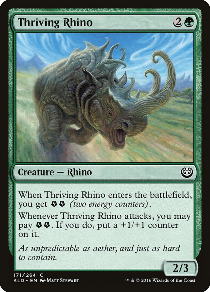 Thriving Rhino [Kaladesh] | Good Games Modbury