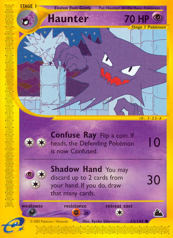 Haunter (63/144) [Skyridge] | Good Games Modbury