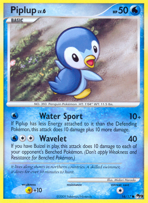 Piplup (16/17) [POP Series 9] | Good Games Modbury