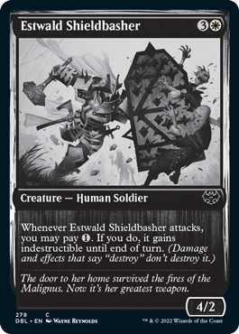 Estwald Shieldbasher [Innistrad: Double Feature] | Good Games Modbury