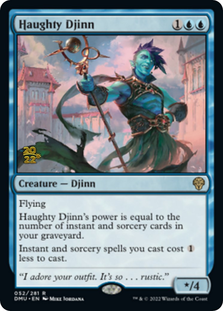 Haughty Djinn [Dominaria United Prerelease Promos] | Good Games Modbury