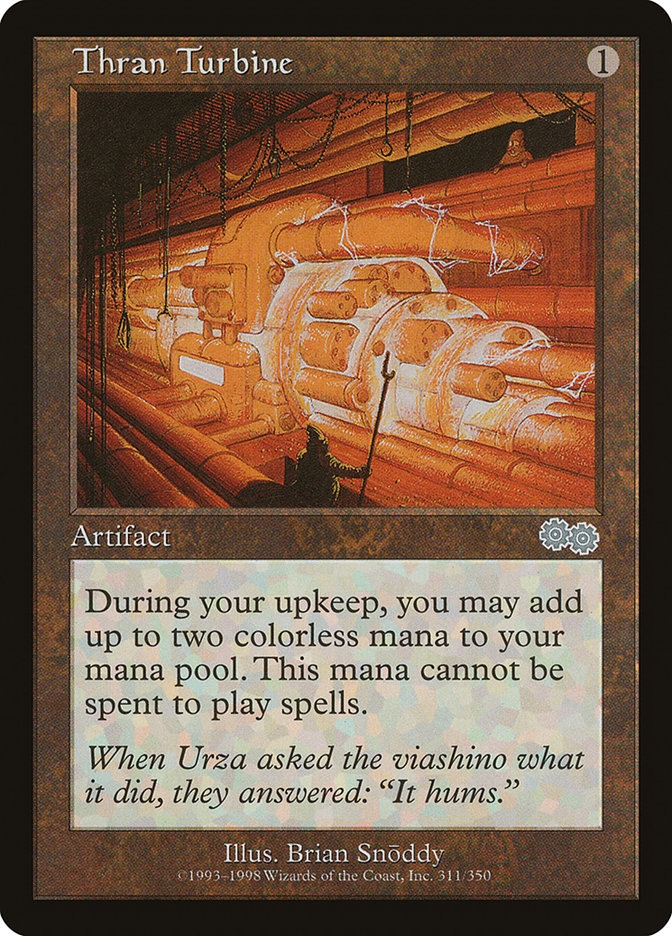 Thran Turbine [Urza's Saga] | Good Games Modbury