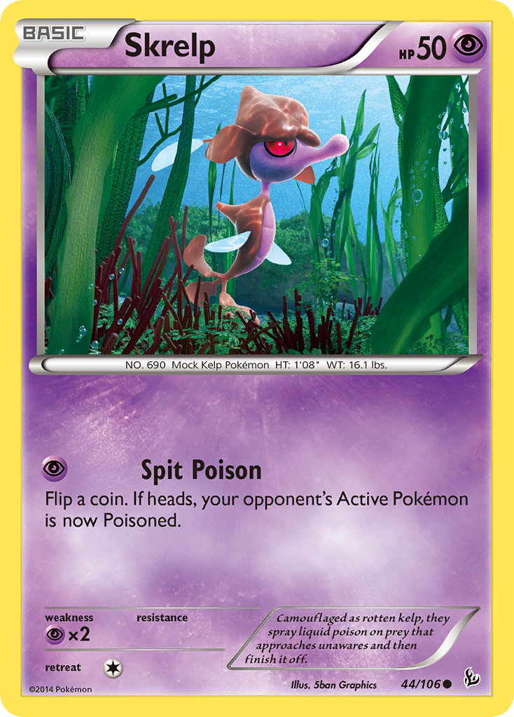 Skrelp (44/106) [XY: Flashfire] | Good Games Modbury