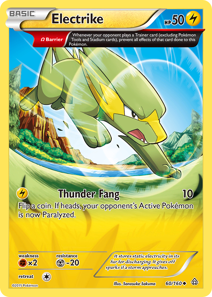 Electrike (60/160) [XY: Primal Clash] | Good Games Modbury