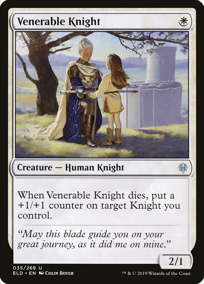 Venerable Knight [Throne of Eldraine] | Good Games Modbury