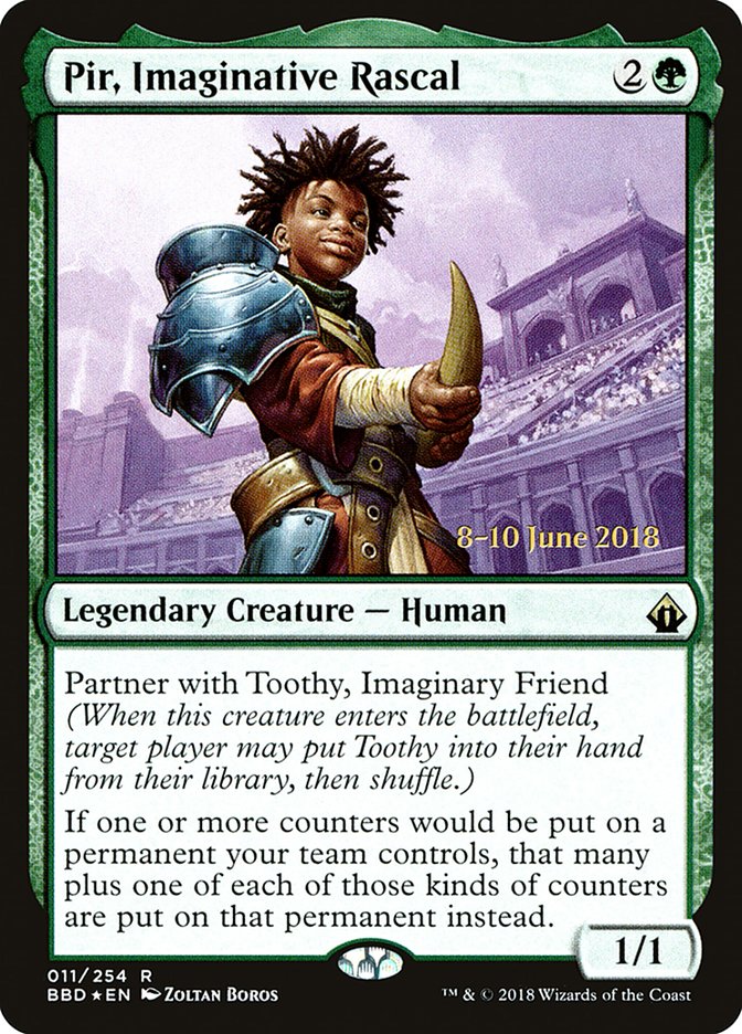 Pir, Imaginative Rascal [Battlebond Prerelease Promos] | Good Games Modbury