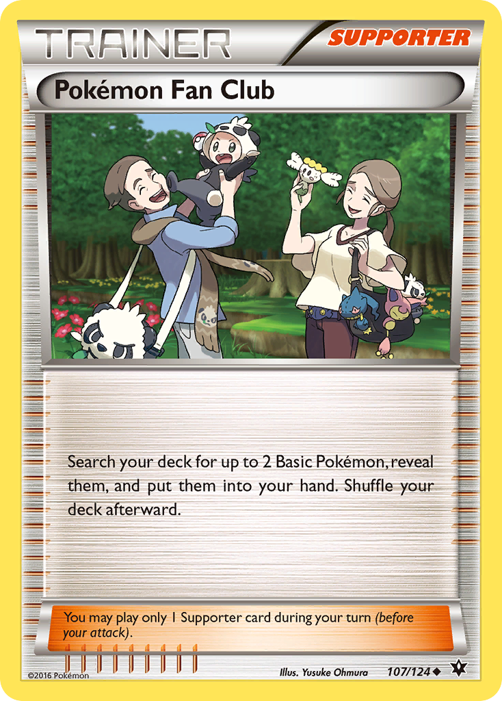 Pokemon Fan Club (107/124) [XY: Fates Collide] | Good Games Modbury