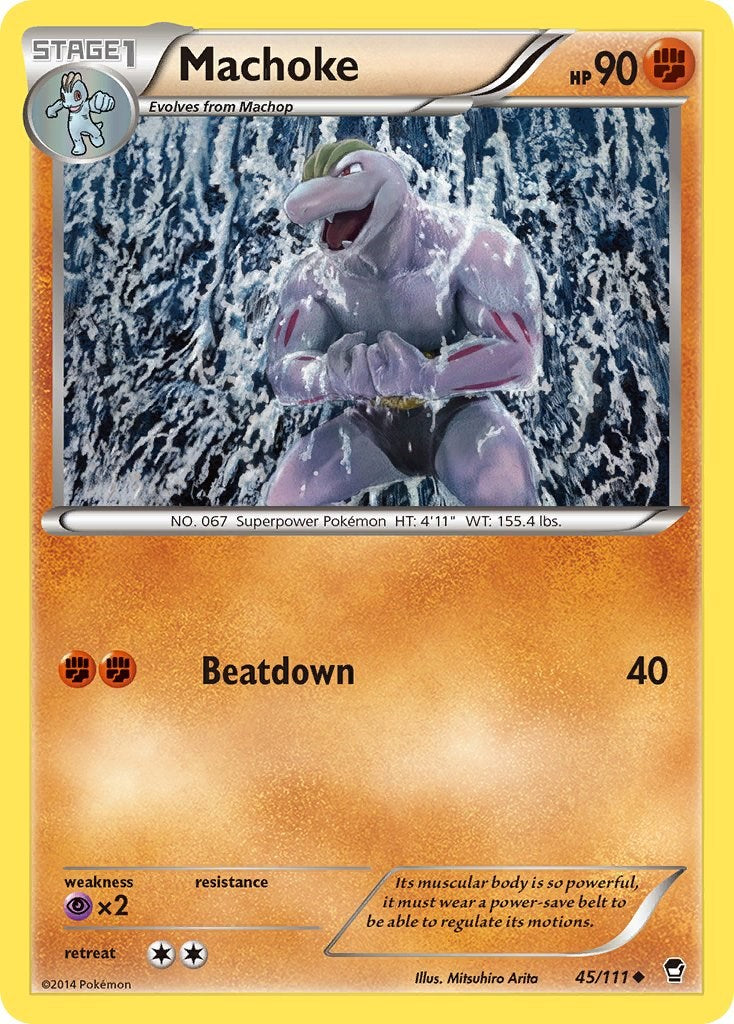 Machoke (45/111) [XY: Furious Fists] | Good Games Modbury