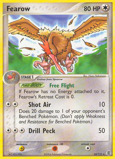 Fearow (24/112) [EX: FireRed & LeafGreen] | Good Games Modbury