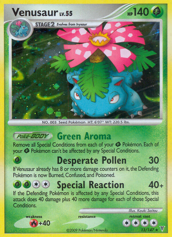 Venusaur (13/147) (Theme Deck Exclusive) [Platinum: Supreme Victors] | Good Games Modbury