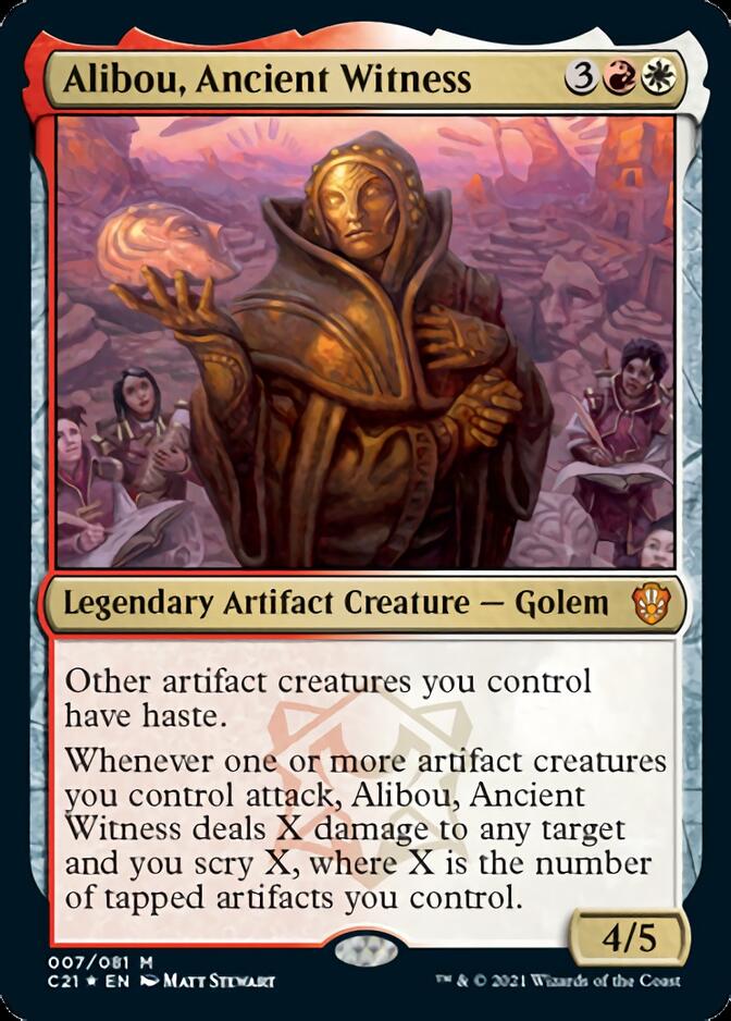 Alibou, Ancient Witness [Commander 2021] | Good Games Modbury