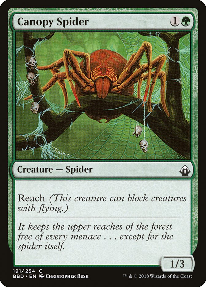 Canopy Spider [Battlebond] | Good Games Modbury