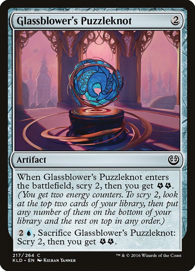 Glassblower's Puzzleknot [Kaladesh] | Good Games Modbury